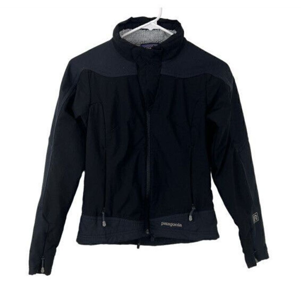 Patagonia Women’s Scythe Jacket Seaweed Softshell Sweater Sweatshirt  Size XS
